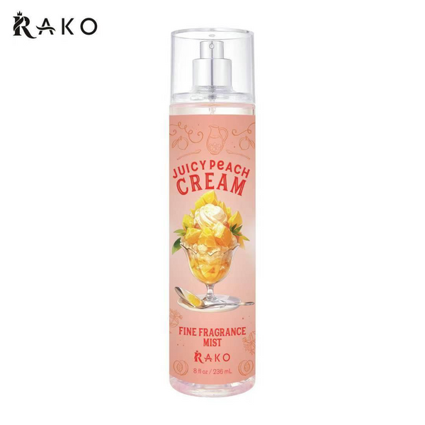 Rako Juicy Peach Cream Fragrance Mist - 236ml