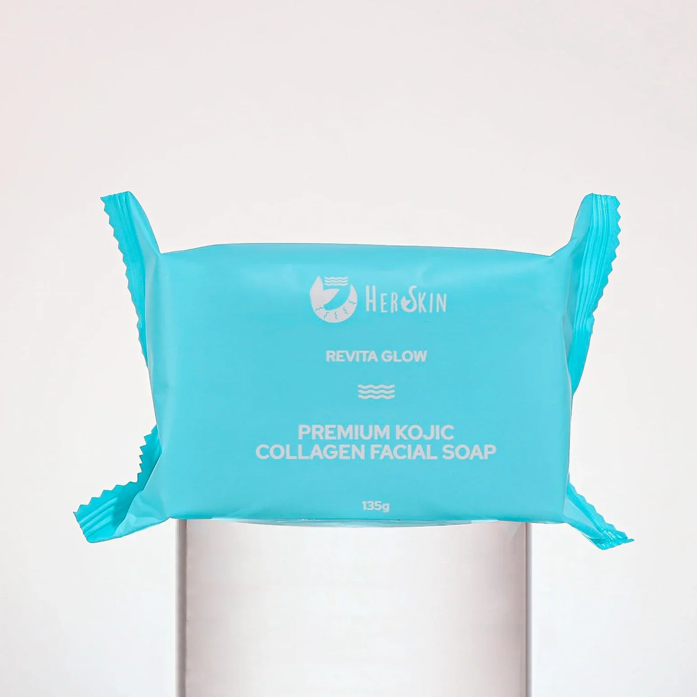 Herskin Revita Glow Premium Kojic Collagen Facial Soap - 135g