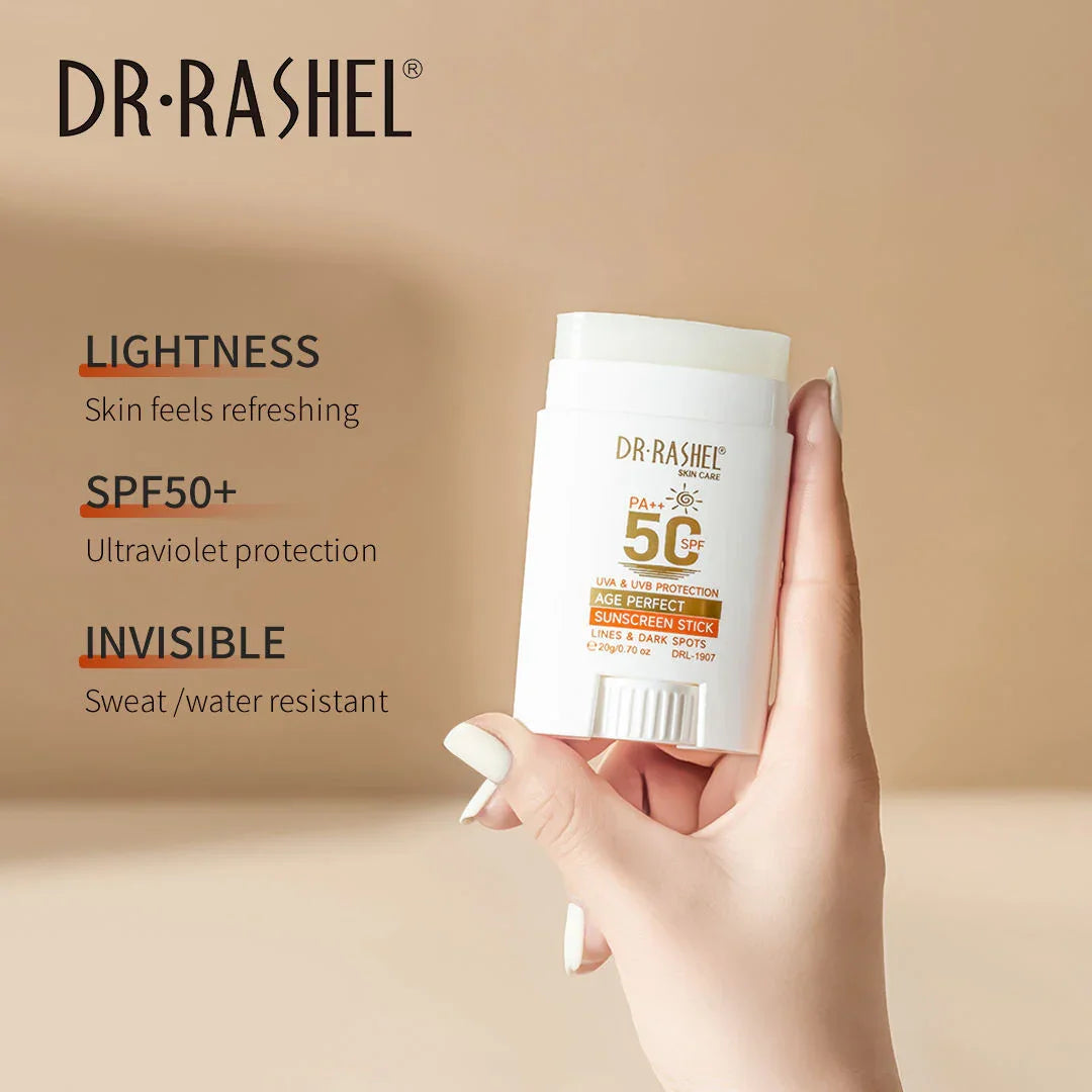 Dr Rashel Age Perfect Sunscreen Stick SPF 50 PA 20g Pinoy Hyper dr-rashel-age-perfect-sunscreen-stick-spf-50-pa-20g-pinoy-hyper