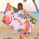 Ultra Soft Lightweight Beach Towel A-6077 (30" × 60")
