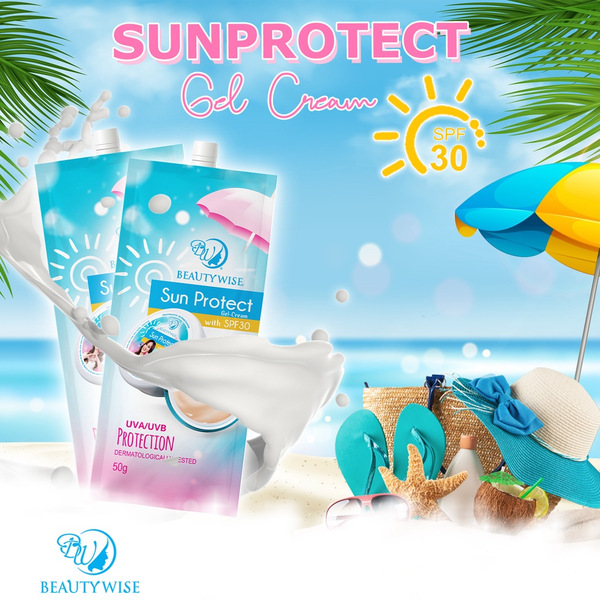 Beauty Wise Sun Protect Gel-Cream With SPF30 - 50g