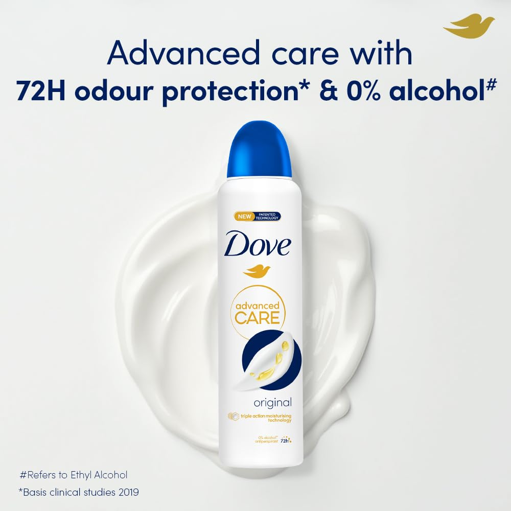 Dove Advanced Care Original Deodorant Spray - 250ml