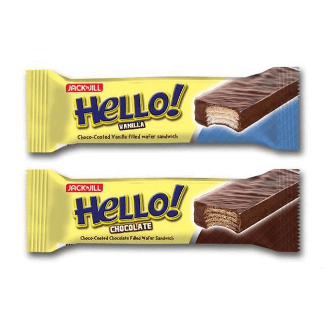 Jack 'n Jill Hello Coated Vanilla 10X15g