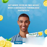 Dabur Herbal Brightening Salt & Lemon Toothpaste - 150g