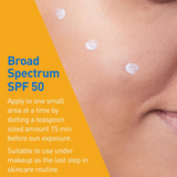 CeraVe Hydrating Mineral Sunscreen SPF 50 Face Lotion - 75ml