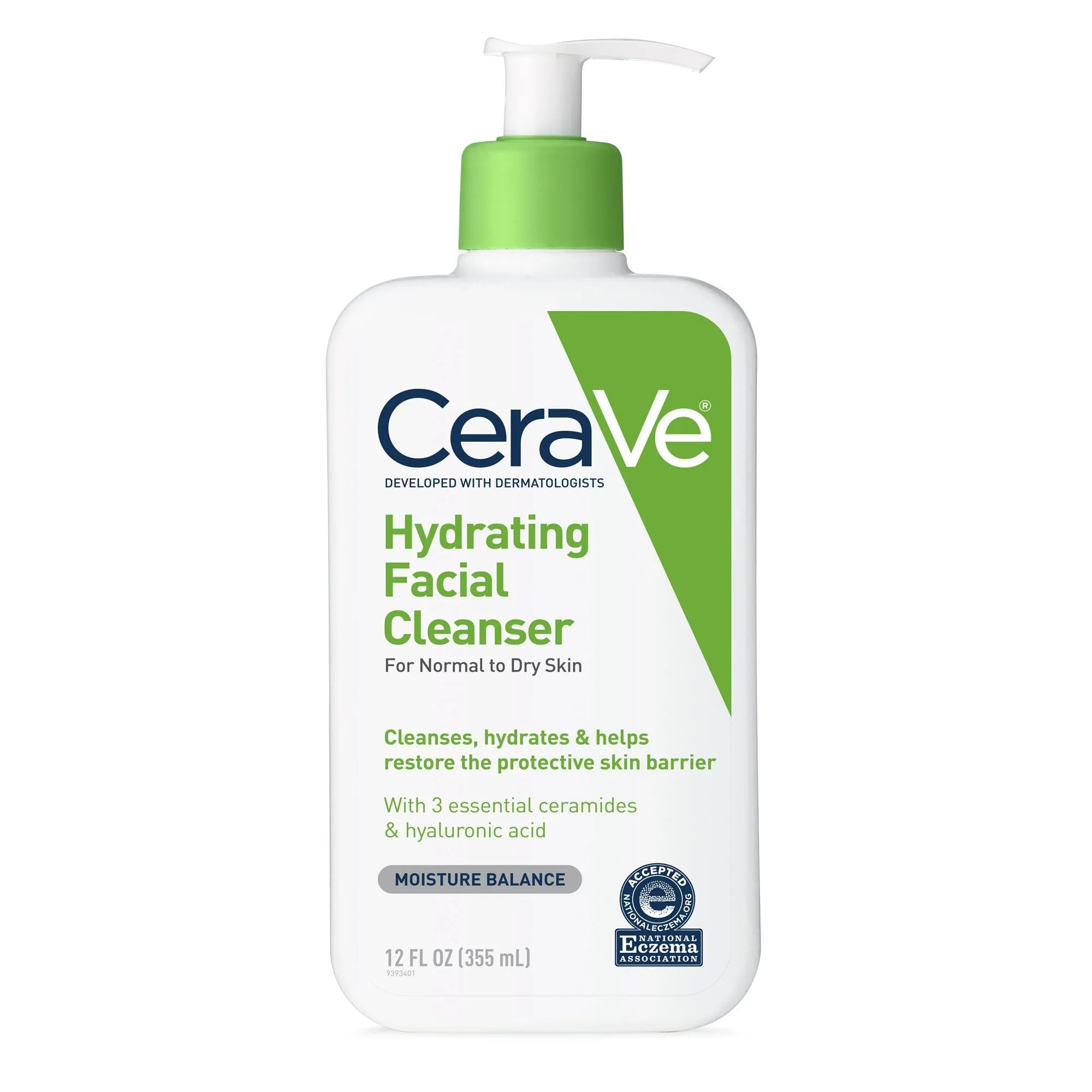 CeraVe Hydrating Facial Cleanser For Normal To Dry Skin - 355ml