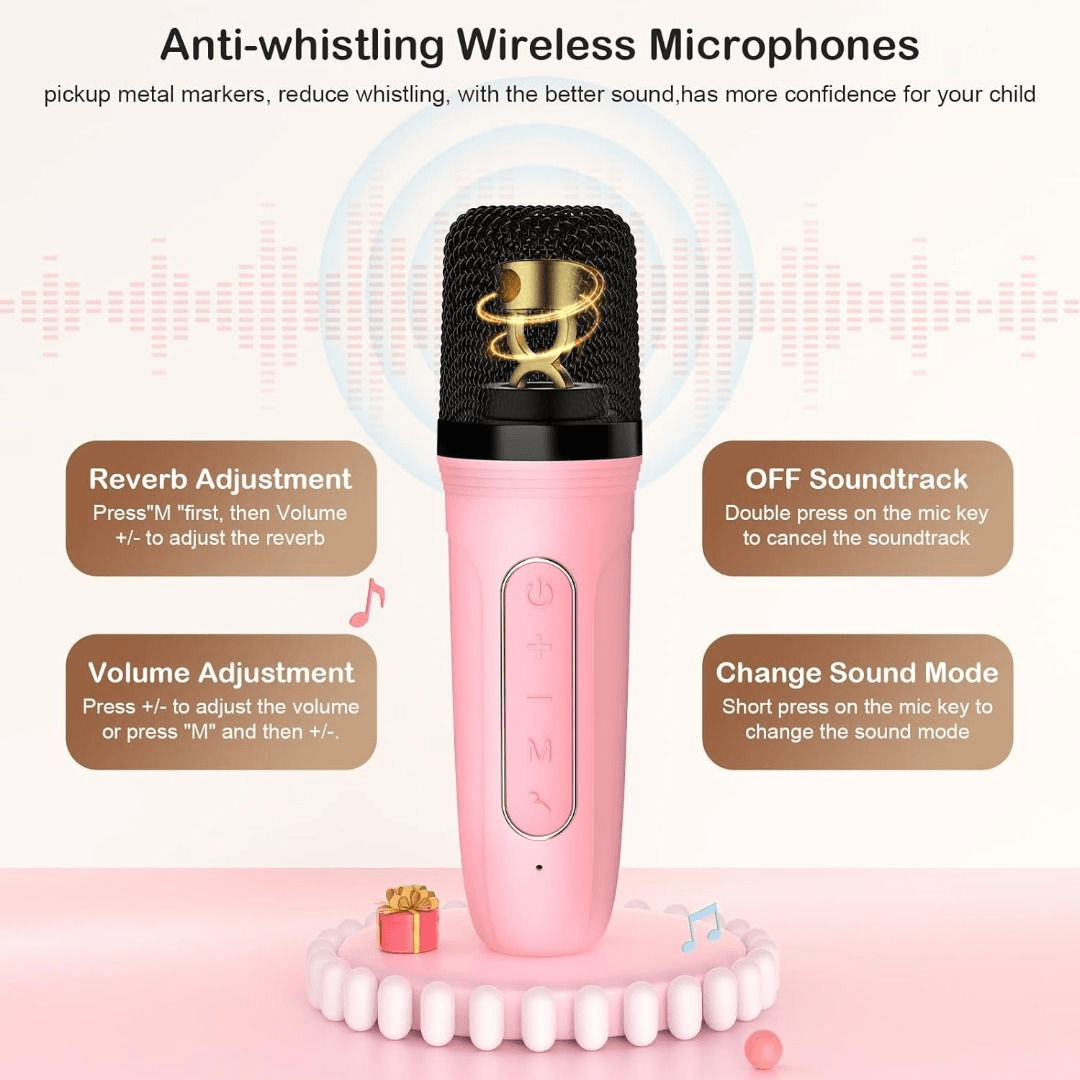 Himiso Karaoke Portable BT Speaker With Microphone KMS-190