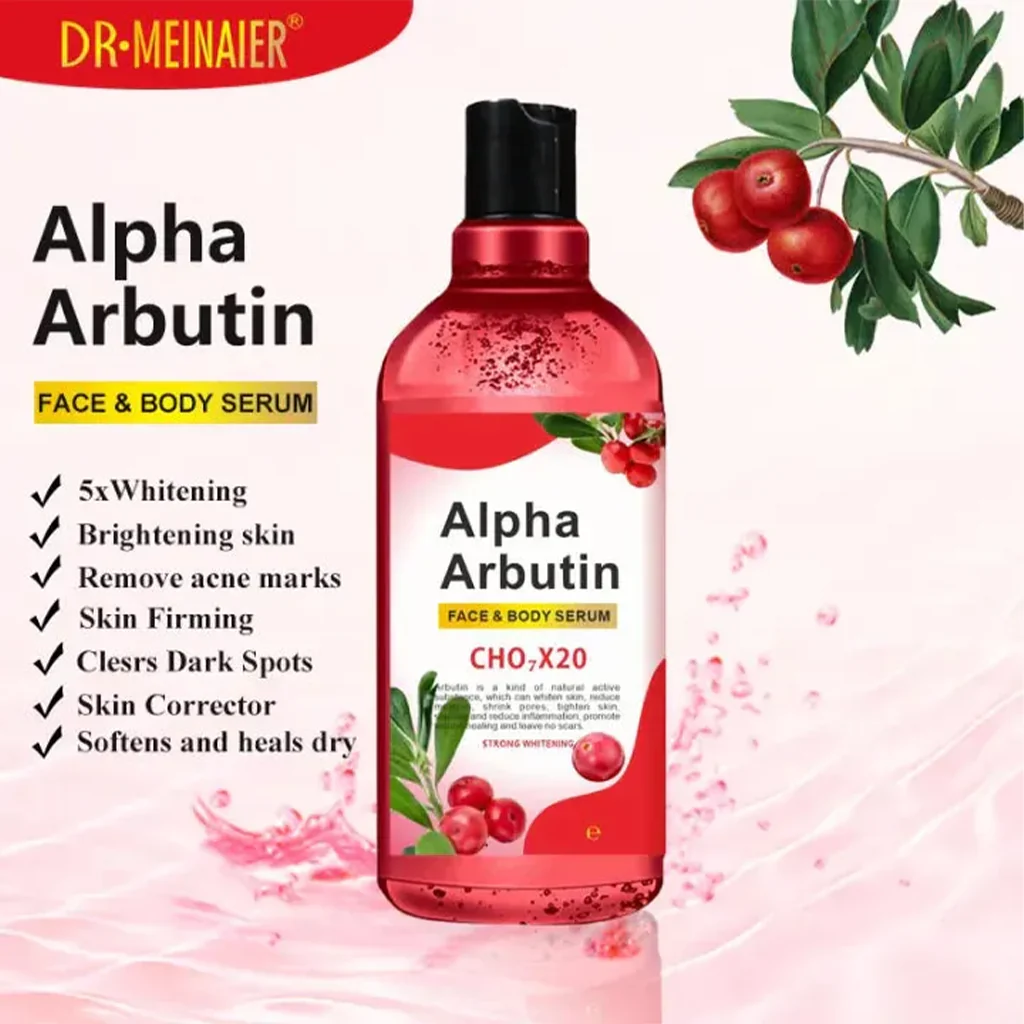 Dr.Meinaier Alpha Arbutin Face & Body Serum - 500ml