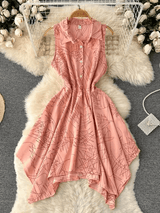 Women Korean Fashion Sleeveless Dress - DOU12