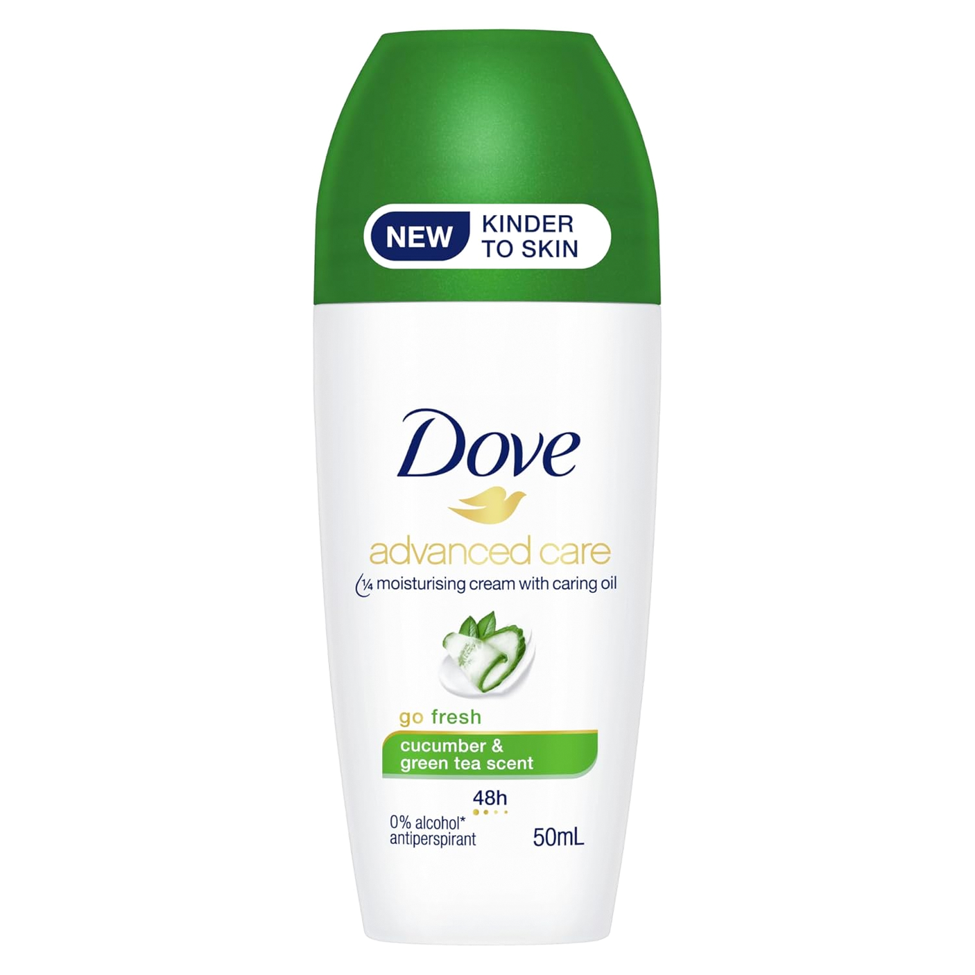 Dove Go Fresh Cucumber & Green Tea Deodorant Roll-On - 50ml