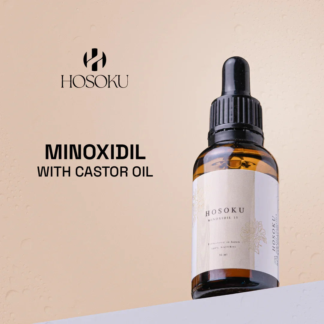 HOSOKU Minoxidil 15% Hair Regrowth Oil - 30ml