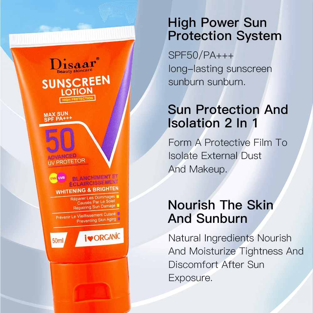 Disaar Sunscreen Lotion Brightening & Brighten Spf 50 - 50ml