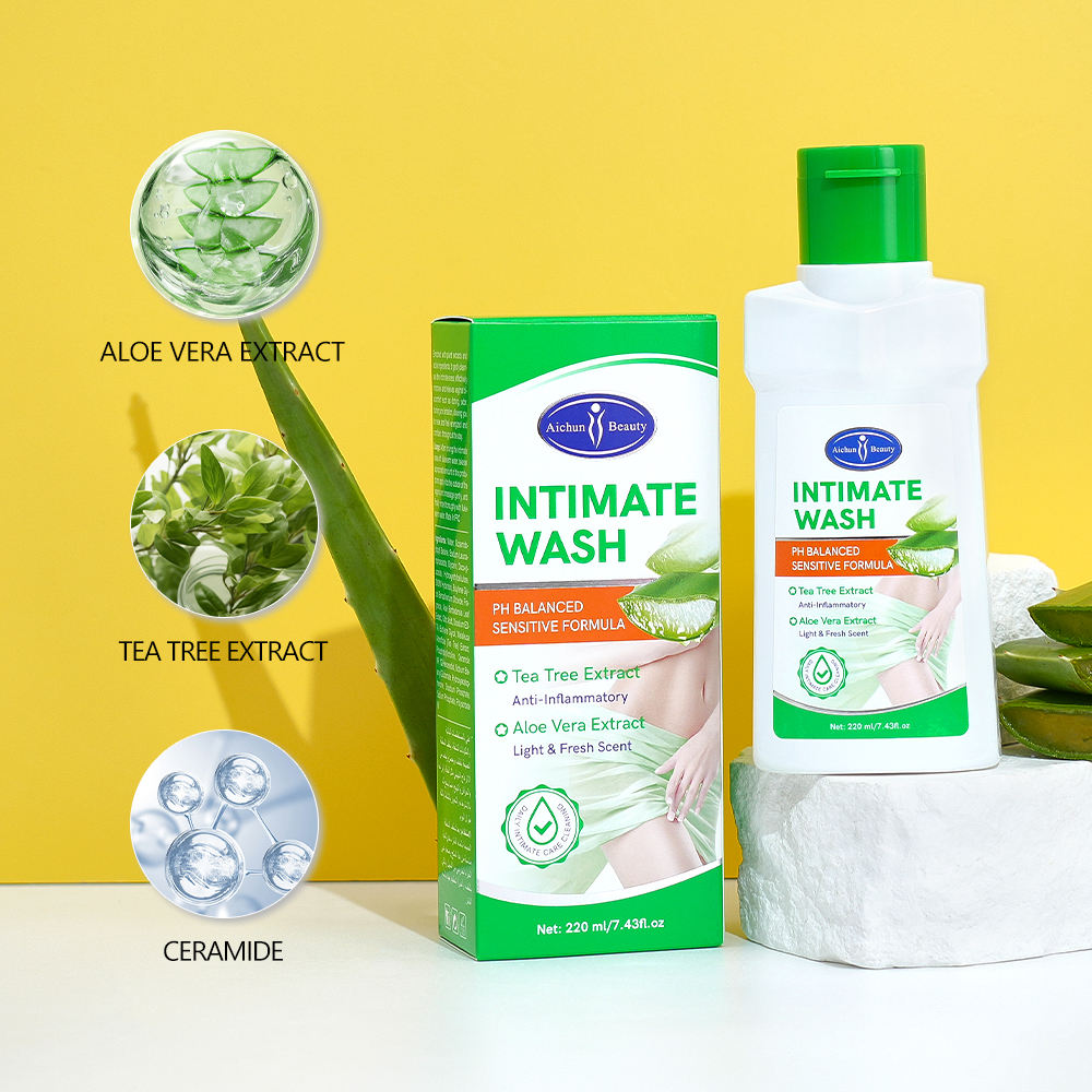 Aichun Beauty Aloe Vera Extract Intimate Wash - 220ml