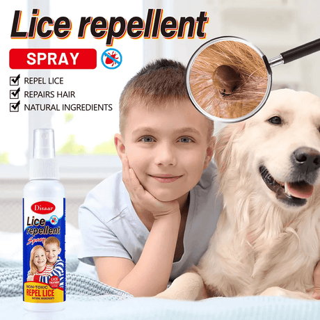Disaar Lice Repellent Spray With Mint & Rosemary - 120ml