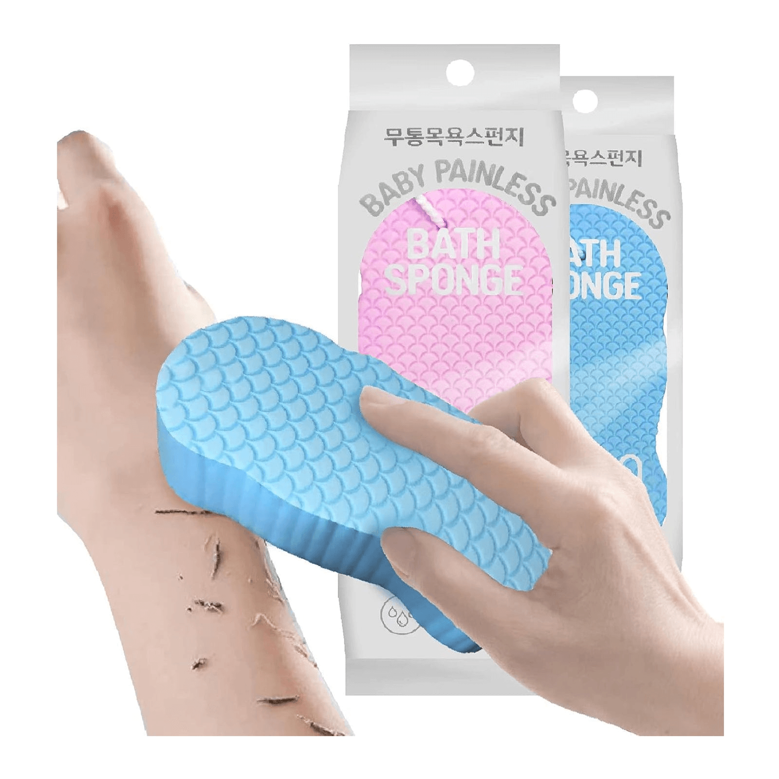 Baby Painless Bath Sponge