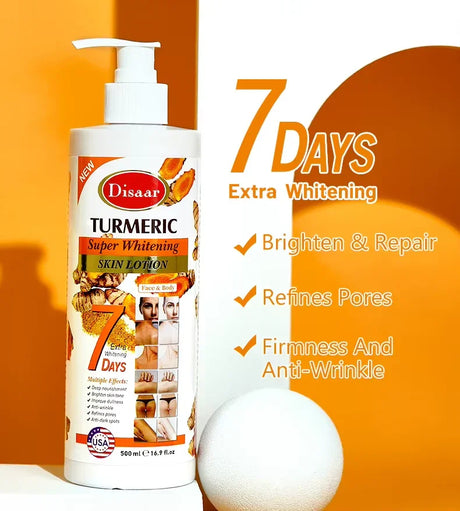 Disaar Turmeric Super Brightening Skin Lotion - 500ml