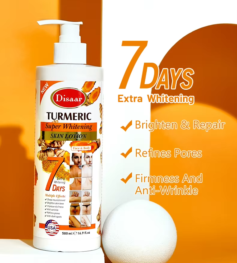 Disaar Turmeric Super Brightening Skin Lotion - 500ml