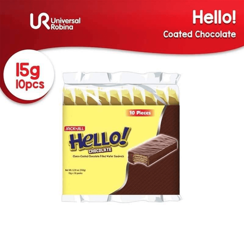 Hello Coated Chocolate 10X15g - Jack n Jill