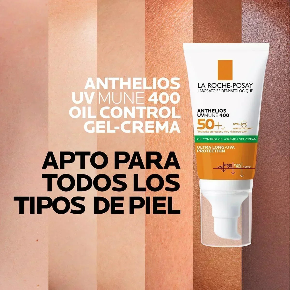 La Roche-Posay Anthelios UVMune 400 Oil Control Gel Cream SPF50+ - 50ml