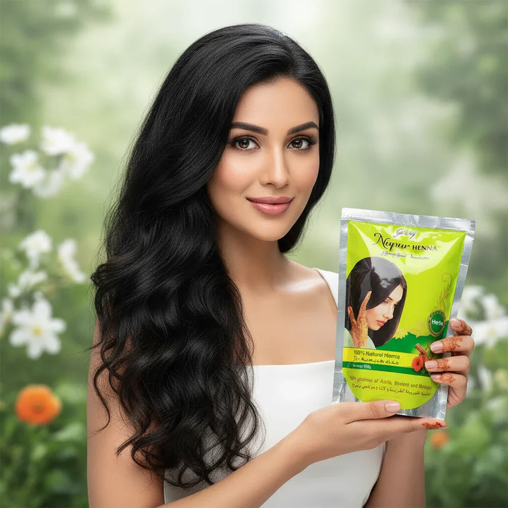Godrej Nupur 100% Natural Henna With Herbs - 200g