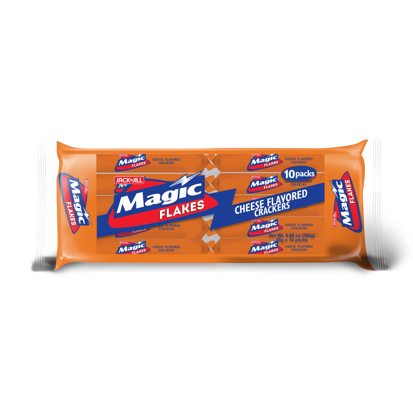 Jack 'n Jill Magic Flakes Cheese 10 X 28gm