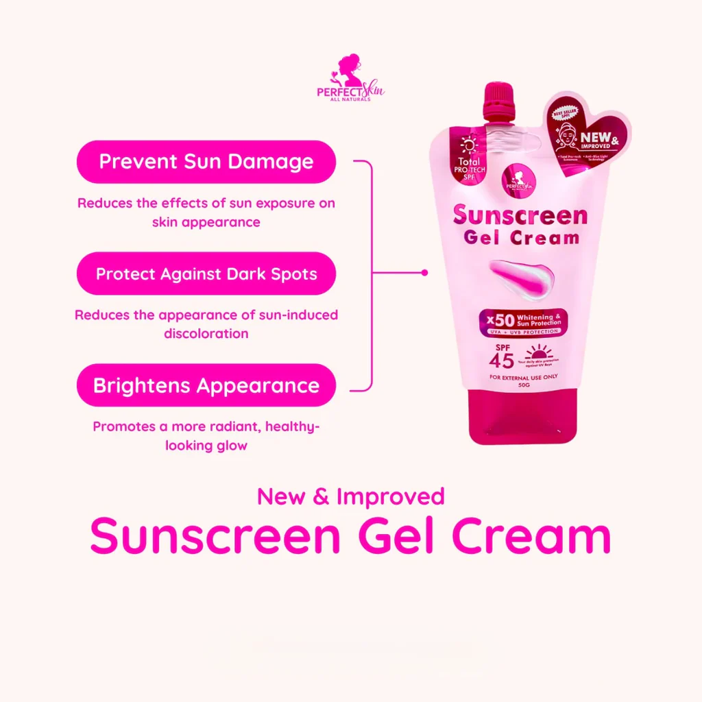 Perfect Skin Sunscreen Gel Cream SPF45 - 50g