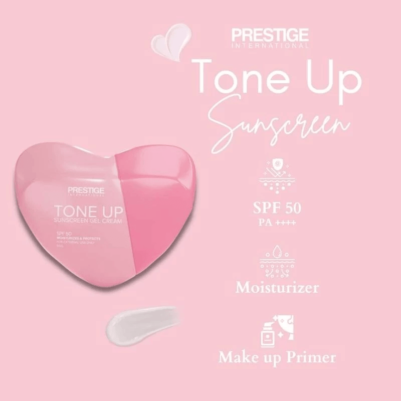Prestige Tone Up Sunscreen Gel Cream Spf50 - 50g