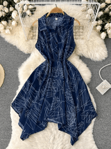 Women Korean Fashion Sleeveless Dress - DOU12