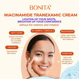 Bonita Niacinamide Tranexamic Brightening Spot Cream - 50g