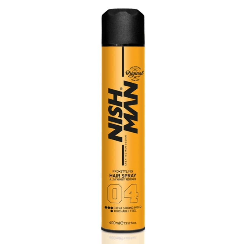 Nishman Extra Strong Hold Hair Spray 04 - 400ml