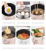 طباخ أرز صغير مع وعاء طهي غير لاصق SC-208
