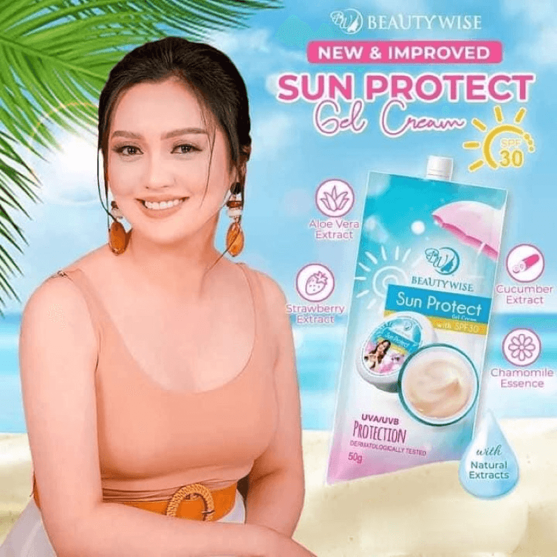 Beauty Wise Sun Protect Gel-Cream With SPF30 - 50g