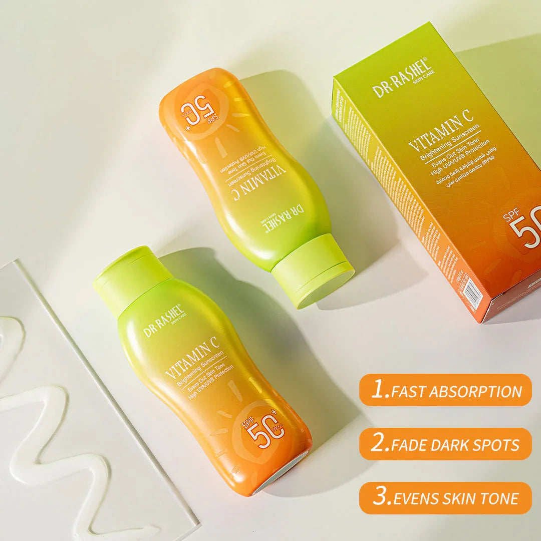 Dr.Rashel Vitamin C Brightening Sunscreen SPF 50+ PA++ - 100g