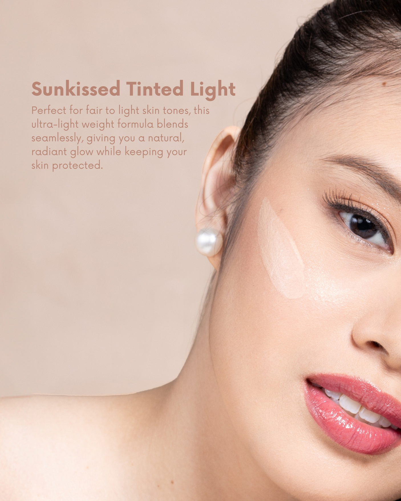 واقي شمس ملون Barefaced Sunkissed بعامل حماية SPF50+ PA+++، سعة 50 جم (درجة فاتحة)