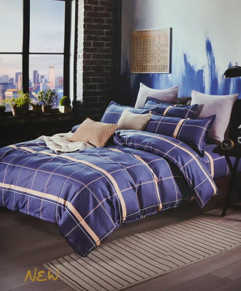 High Quality Bed Sheet With 2 Pillowslip - 200 x 230 CM