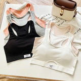 Such Cute Seamless High Waist Gym Fitness Sports Bra Set VS8818