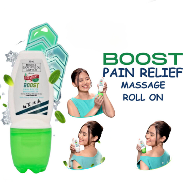 Efficascent Boost Pain Relief Massage Roll On - 50ml