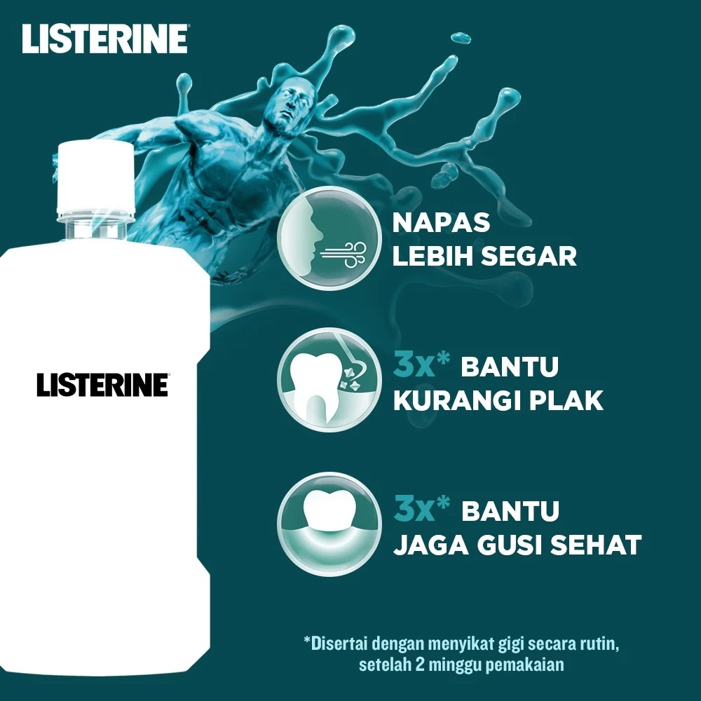 Listerine Zero Antiseptic Mouthwash - 100ml