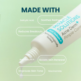 Luxe Organix Miracle Solutions Acne Derm+ Pimple Corrector - 20g