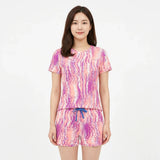 Trendy Cotton T-Shirt & Shorts 2pcs Set #7351