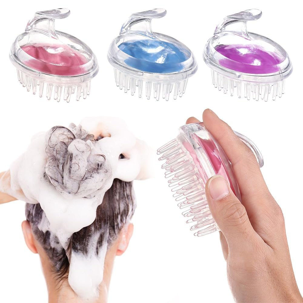 Silicone Hair Scalp Massager Shampoo Brush ST-201