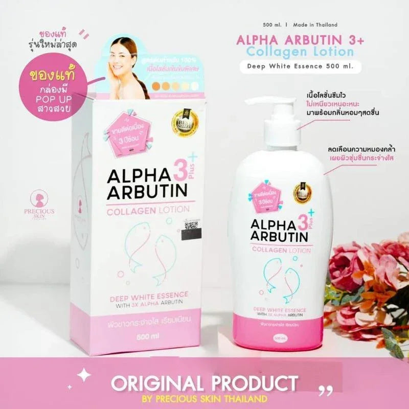 Precious Skin Alpha Arbutin Collagen Body Lotion - 500ml