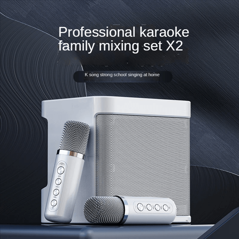 Wireless Karaoke Speaker With Two Microphones KD-203