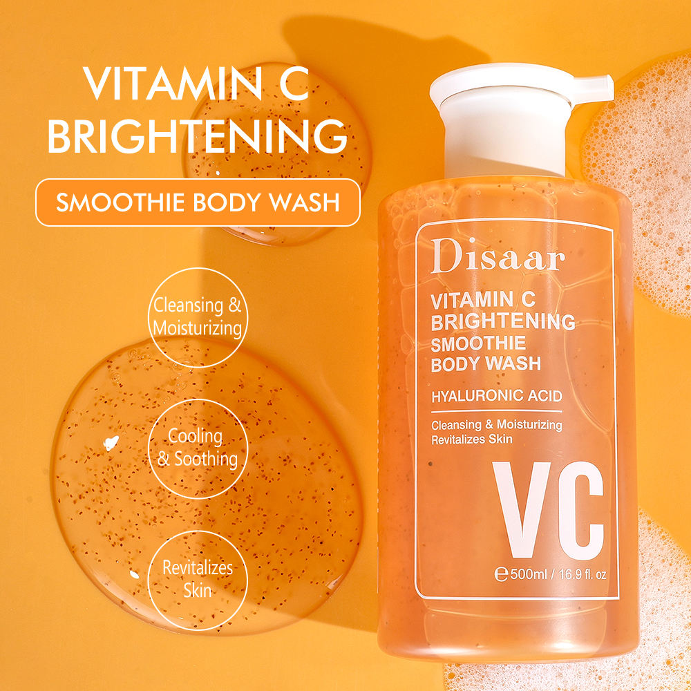 Disaar Vitamin C Brightening Smoothie Body Wash - 500ml