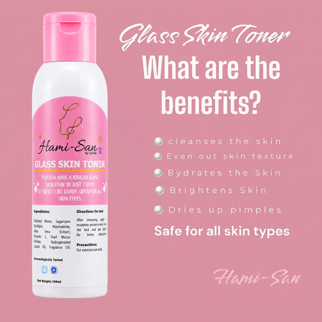 Hami-San Glass Skin Toner - 100ml