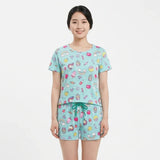 Trendy Cotton T-Shirt & Shorts 2pcs Set #7351
