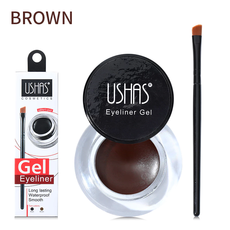 Ushas 2 in 1 Long Lasting Gel Eyeliner