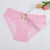 Women's Organic Cotton Lace Briefs #9989