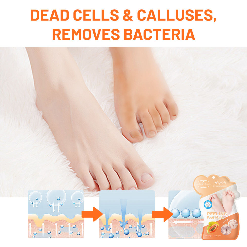 Aichun Beauty Papaya & Niacinamide Foot Peeling Mask - 40g