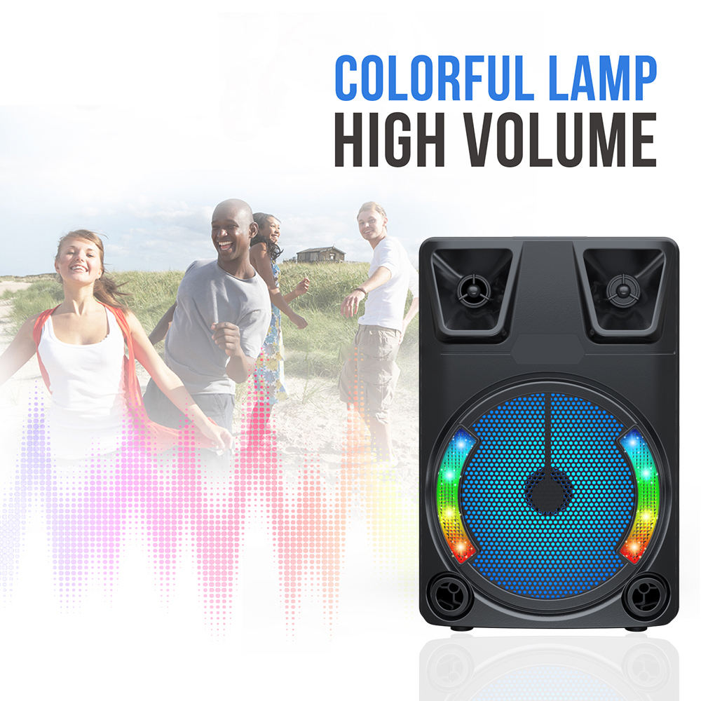 Sing-e Multimedia 8 Inch Party Super Bass Speaker - ZQS8145